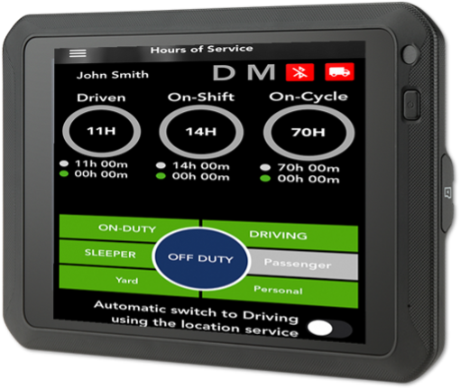 Electronic logging device from CalAmp