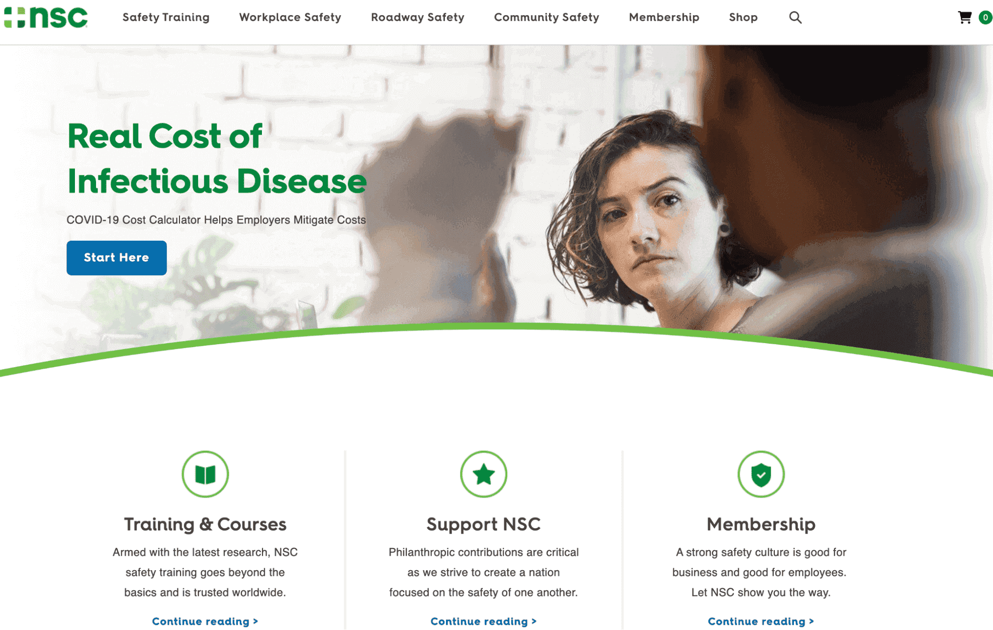 National Safety Council homepage