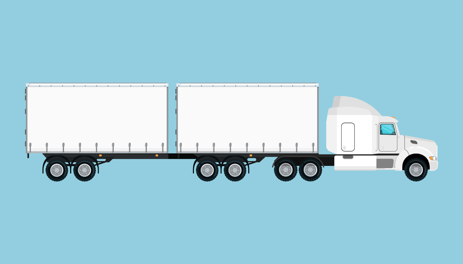 Long combination vehicle example